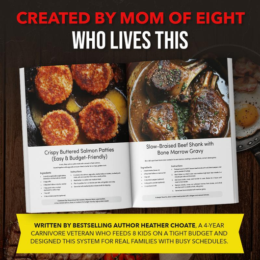 The Carnivore Diet Cookbook — Doctor-Backed, Budget-Friendly, Beginner-Ready