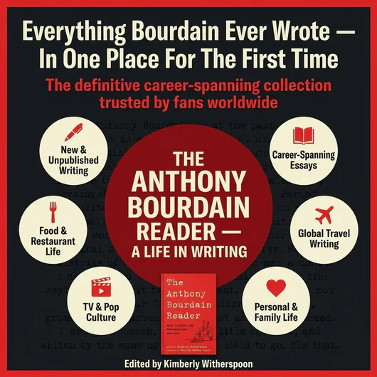 The Anthony Bourdain Reader